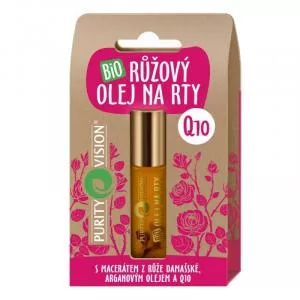 Purity Vision Huile à lèvres Bio Rose avec Q10 10 ml