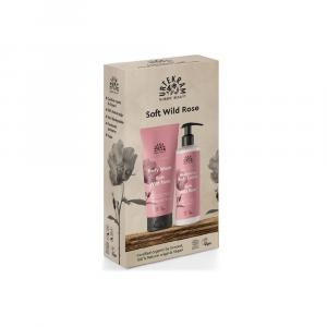 Set cadeau gel douche et lotion pour le corps rose sauvage