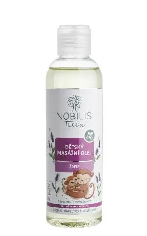 Nobilis Tilia Huile de massage pour bébé Žofie 200 ml