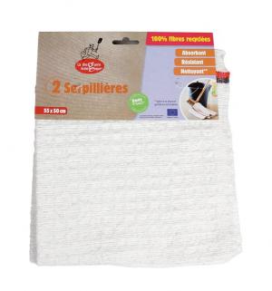 La Droguerie Ecologique par set de serpillières de rec. Fibre (2 pcs)