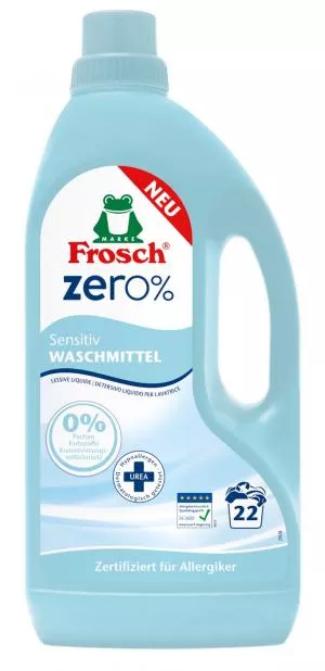 Frosch EKO ZERO% Lessive pour peau sensible (1500 ml)