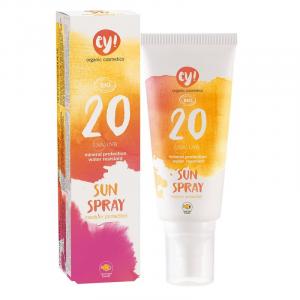 Spray solaire SPF 20 BIO (100 ml) - 100% naturel, avec pigments minéraux