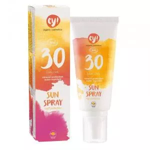 Ey! Spray solaire SPF 30 BIO (100 ml) - 100% naturel, avec pigments minéraux