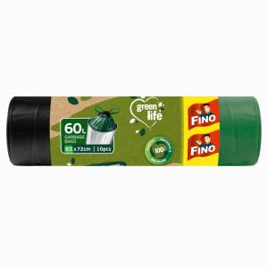 Sacs poubelle rétractables Green Life - 60 l (10 pcs)