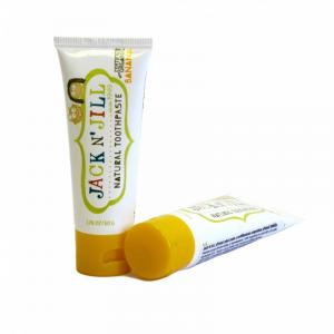 Dentifrice pour enfants - banane BIO (50 g) - sans fluor, à l'extrait de calendula biologique