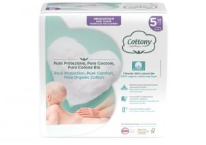 Couches jetables pour bébés en coton biologique 11-25 kg