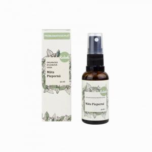 Eau aux herbes avec spray - menthe poivrée BIO (30 ml)