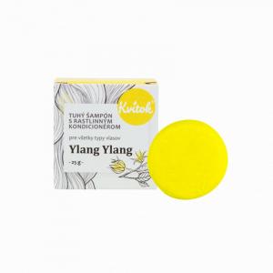 Shampooing raide avec conditionneur pour cheveux légers Ylang Ylang (25 g) - mousse merveilleusement bien