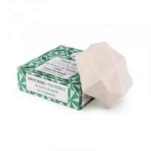 Savon à raser solide - thé vert et citron (55 g) - pour dames et messieurs