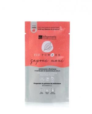 Savon doux et nourrissant en poudre pour les mains - pamplemousse et amande (25 g)