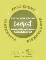 laSaponaria Everest Solid Foot and Body Butter (80 ml) - pour une sensation de soulagement et des pieds légers