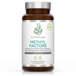 METHYL FACTORS - B1 Betaine B2 B6 Acide folique (L-Methylfolate) Vitamine B12 et Zinc, 60 gélules