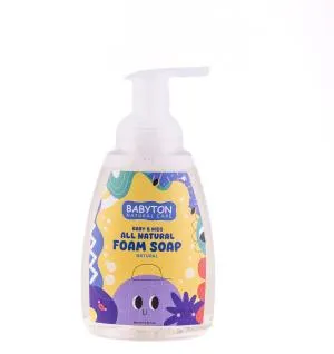 Babyton Savon mousse naturel pour les mains Naturel 350 ml