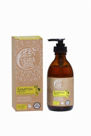 Shampooing de bouleau pour cheveux secs à la citronnelle (230 ml)