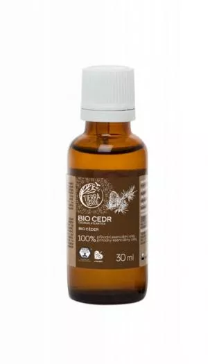 Tierra Verde Huile essentielle de Cèdre BIO (30 ml) - parfum masculin et apaisant