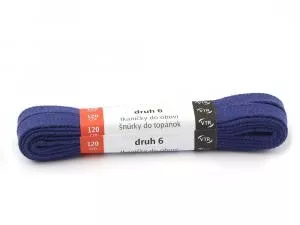 Ferwer Lacets bleu foncé