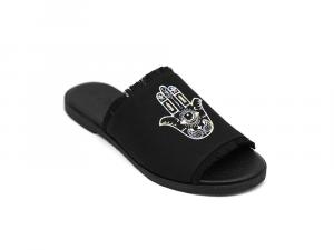 Urban Sandal Black Hamsa