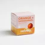 Velvety Bombe de bain à l'huile d'argousier - Orange - muffin (45 g)