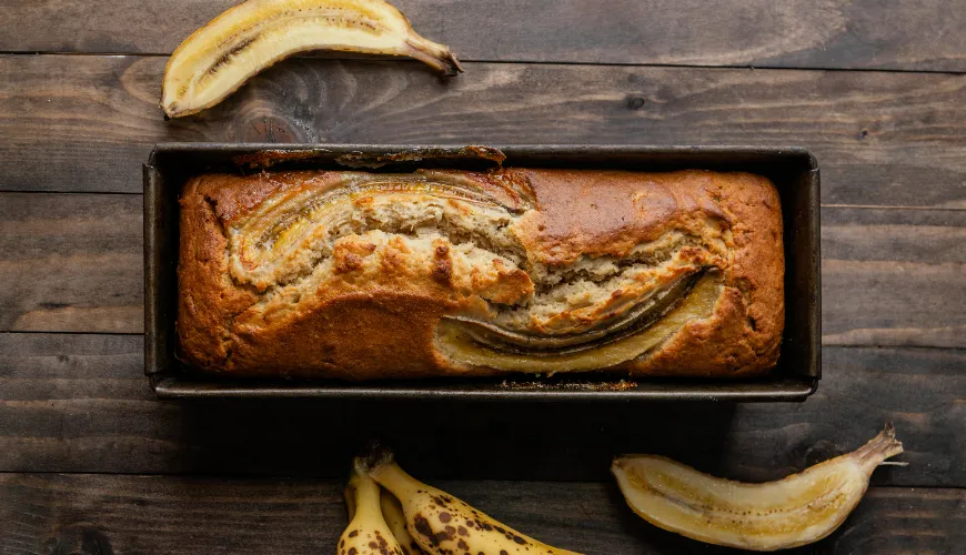 Préparez un pain aux bananes sain sans sucre