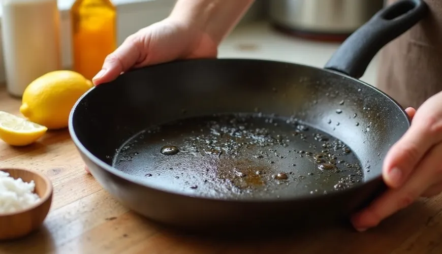 Conseils importants pour nettoyer l'extérieur d'une poêle sans produits chimiques