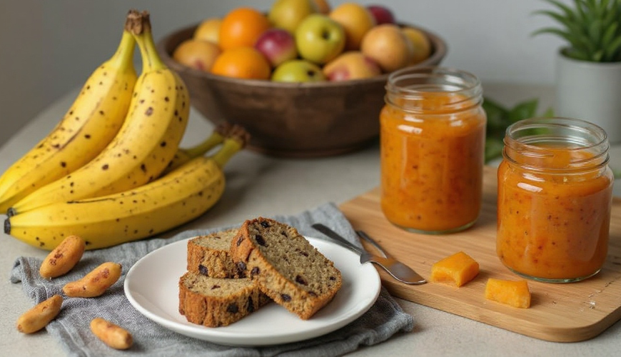 Comment utiliser les fruits trop mûrs sans les jeter