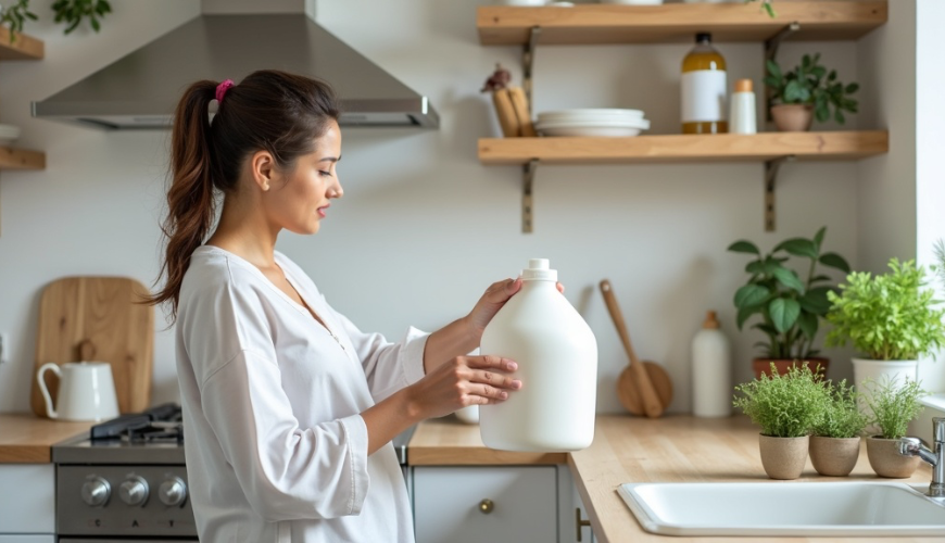 Un foyer non toxique peut être construit progressivement, en commençant par le linge, la vaisselle e